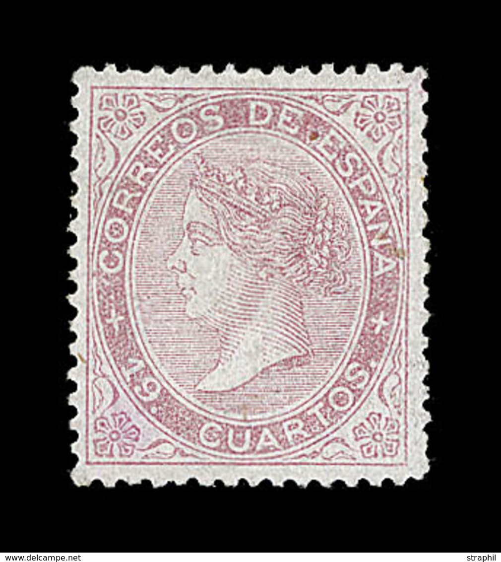 (*) ESPAGNE - (*) - N°90 - 19c Rose - TB - Unused Stamps