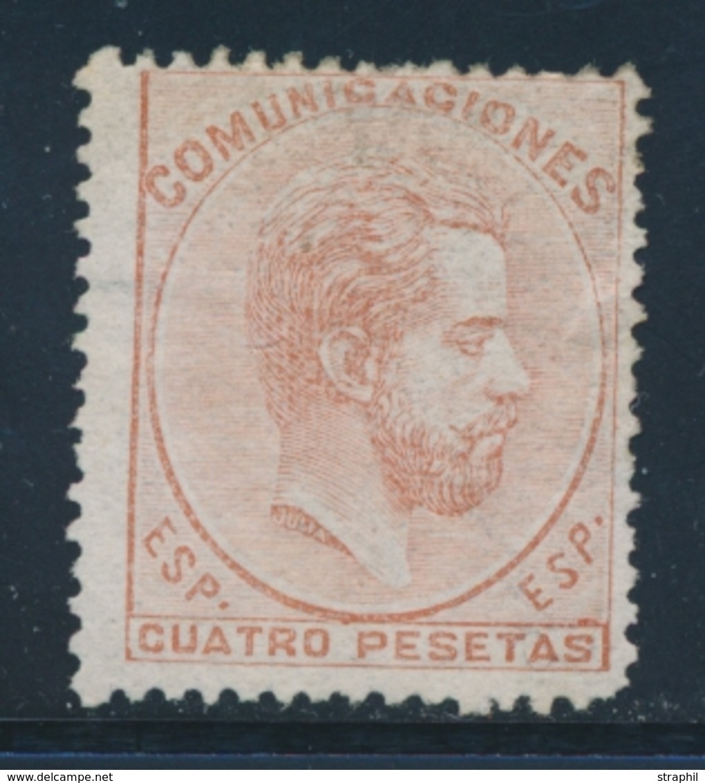 (*) ESPAGNE - (*) - N°127 - 4p. Brun Orange - TB - Unused Stamps