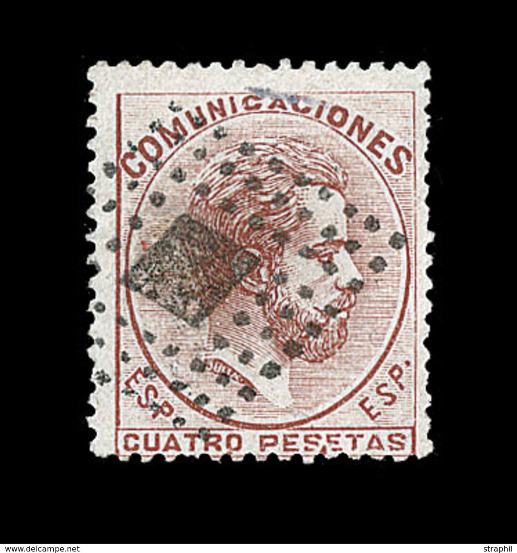 O ESPAGNE - O - N°127 - 4p Brun Orange - Belle Oblit. - TB - Unused Stamps