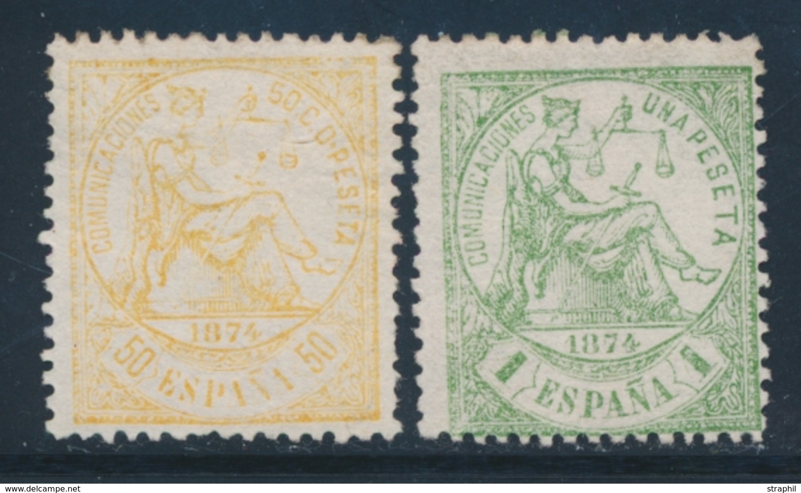 * ESPAGNE - * - N°156 - 20c Orange - TB - Unused Stamps