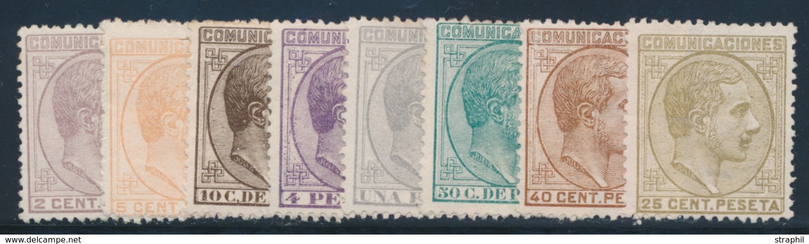 (*) ESPAGNE - (*) - N°173/81 Sf N°176 - TB - Unused Stamps