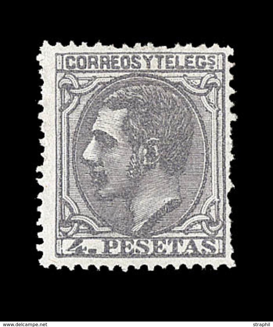 * ESPAGNE - * - N°191 - 4p. Gris - TB - Unused Stamps