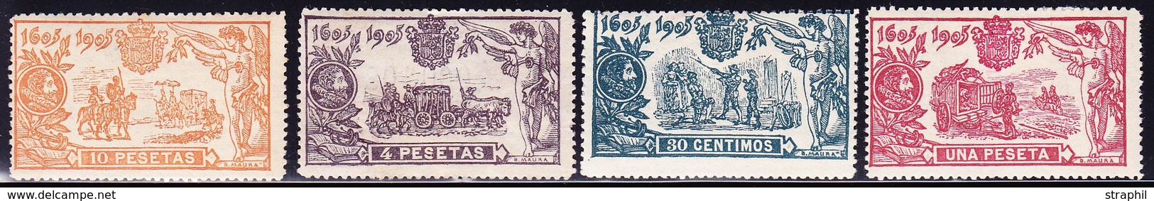 * ESPAGNE - * - N°230, 232/35 - TB - Unused Stamps