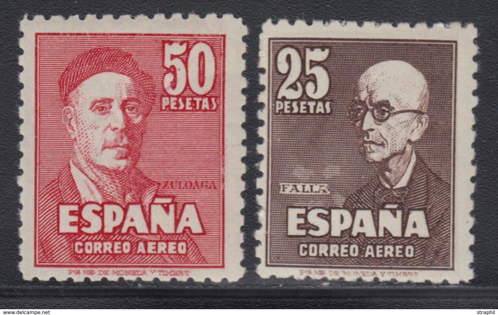 ** ESPAGNE - ** - N°236/37 - TB - Unused Stamps