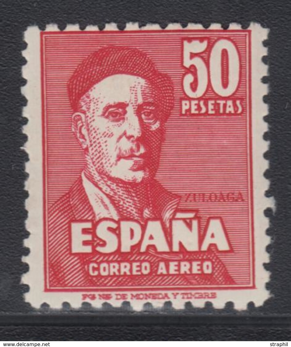 ** ESPAGNE - ** - N°237 - 50p Rouge - TB/SUP - Unused Stamps