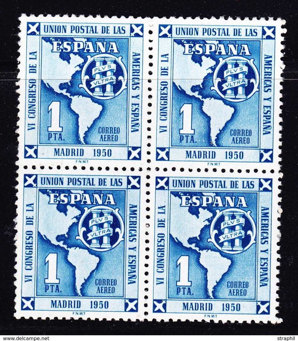 ** ESPAGNE - ** - N°248 - Bloc De 4 - TB - Unused Stamps