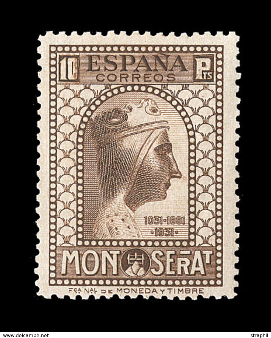 ** ESPAGNE - ** - N°485 - 10p. Brun Clair - TB - Unused Stamps