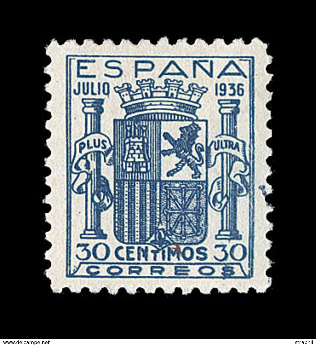 * ESPAGNE - * - N°564D - 30c Bleu - Signé Calves - TB - Unused Stamps