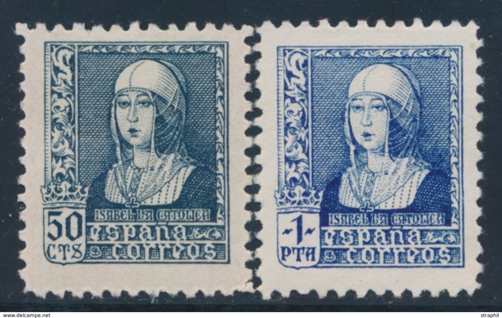 * ESPAGNE - * - N°662/63 - TB - Unused Stamps