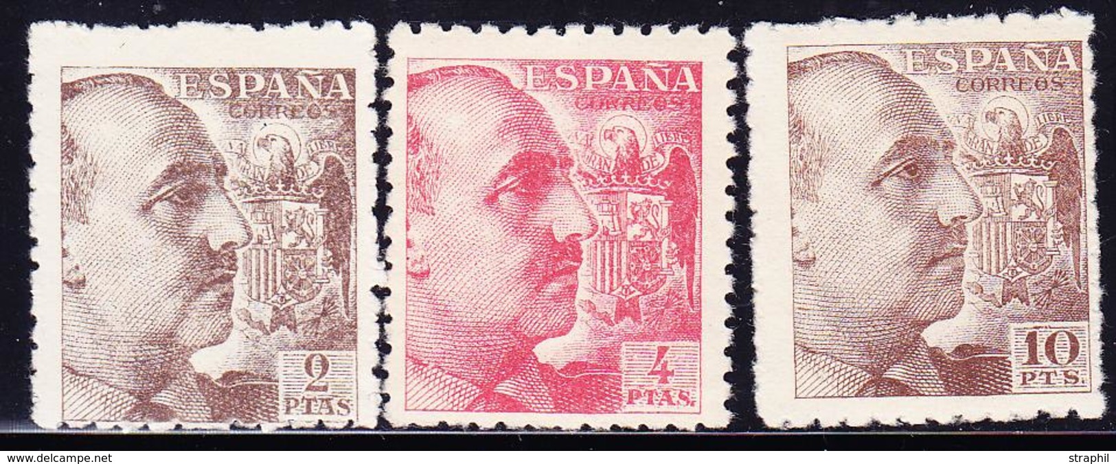 * ESPAGNE - * - N°688/90 - TB - Unused Stamps