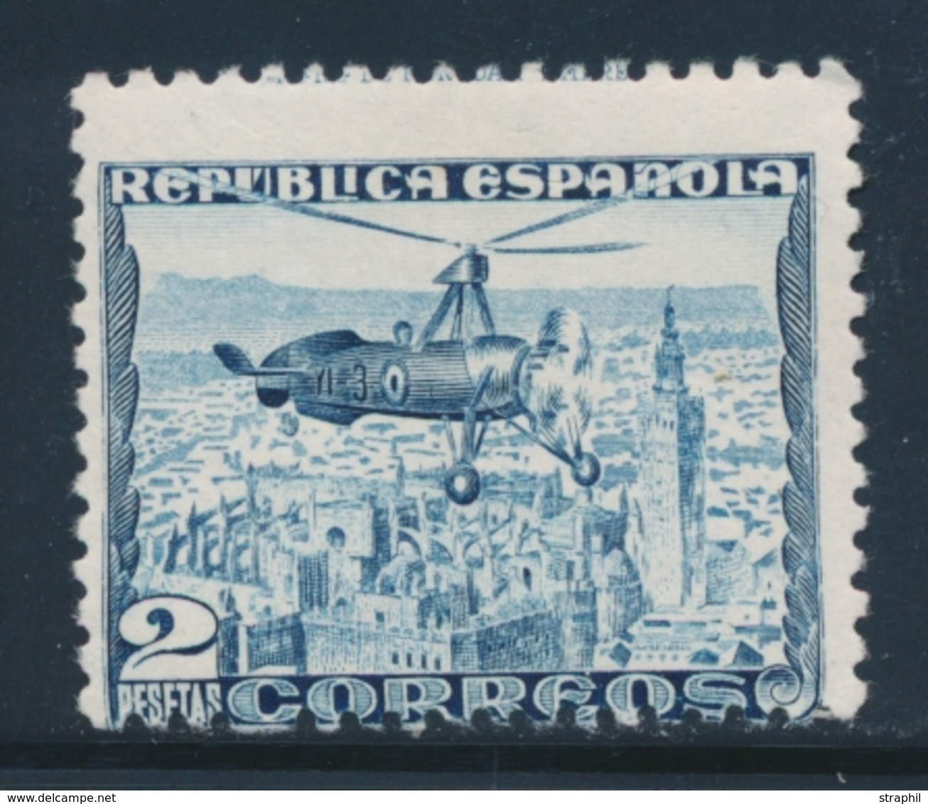 * ESPAGNE - POSTE AERIENNE - * - N°95 - Autogire - TB - Unused Stamps