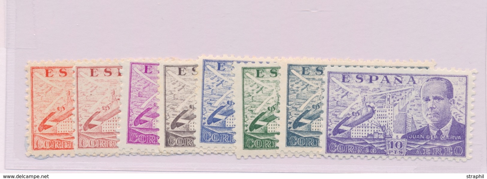 ** ESPAGNE - POSTE AERIENNE - ** - N°217/321 - TB - Unused Stamps