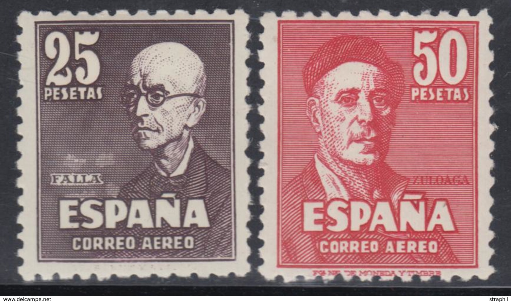 * ESPAGNE - POSTE AERIENNE - * - N°236/37 - TB - Unused Stamps