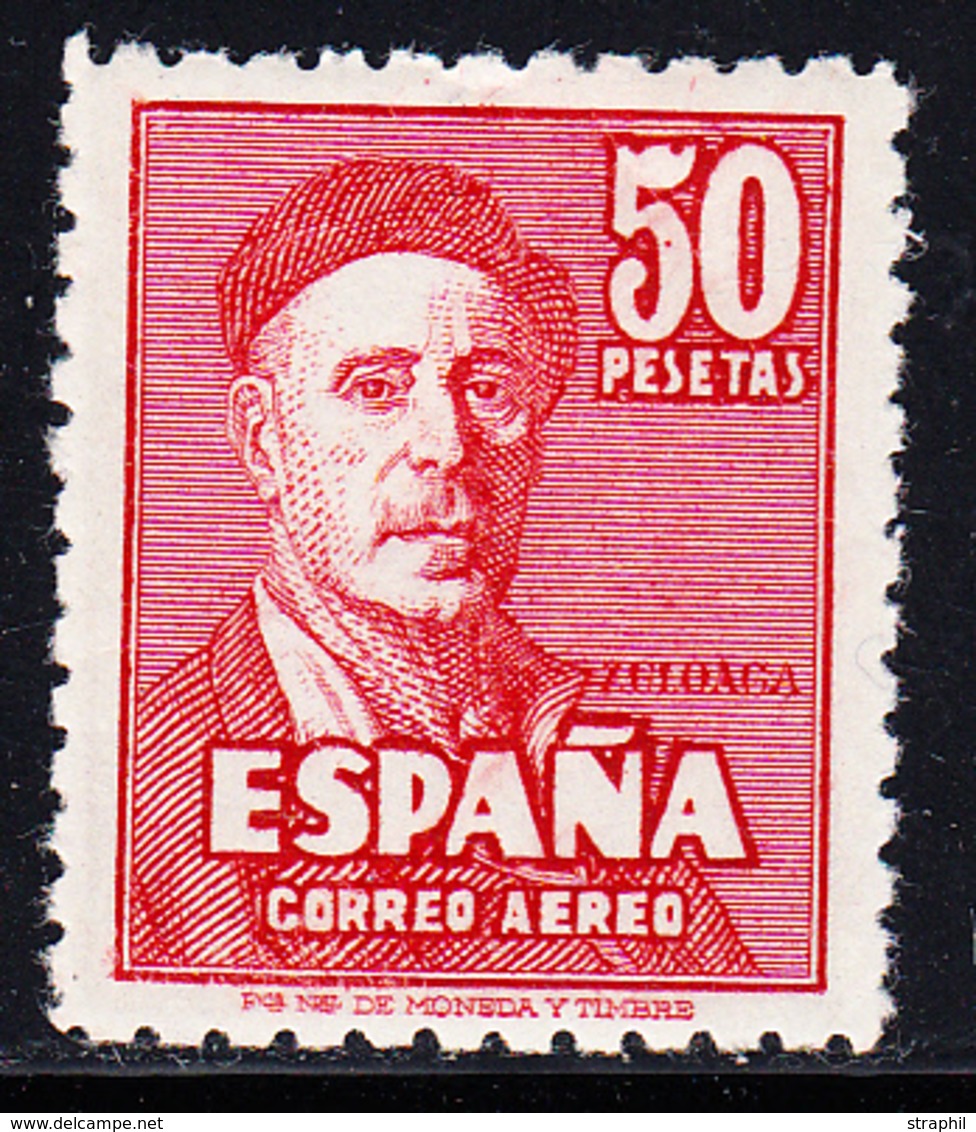 ** ESPAGNE - POSTE AERIENNE - ** - N°237 - 50p Rouge - TB - Unused Stamps