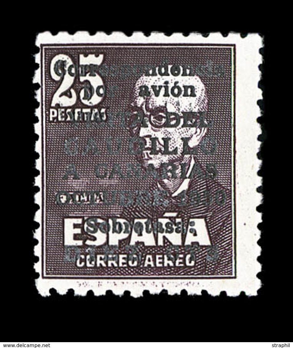 ** ESPAGNE - POSTE AERIENNE - ** - N°246 - Visite Du Gal Franco Aux Canaries - TB - Unused Stamps