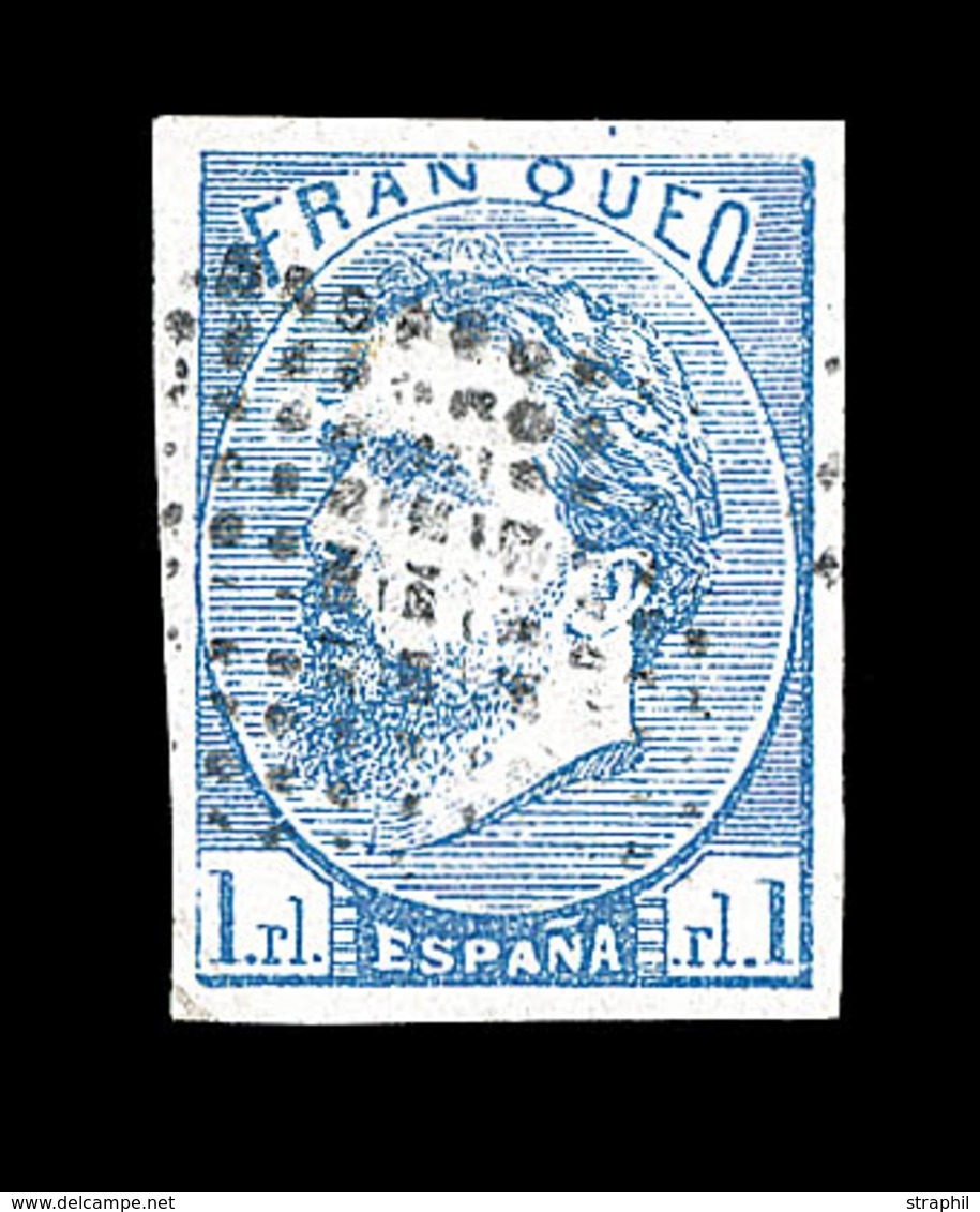 O ESPAGNE - CARLISTES - O - N°1 - 1r Bleu Clair - TB - Carlistes