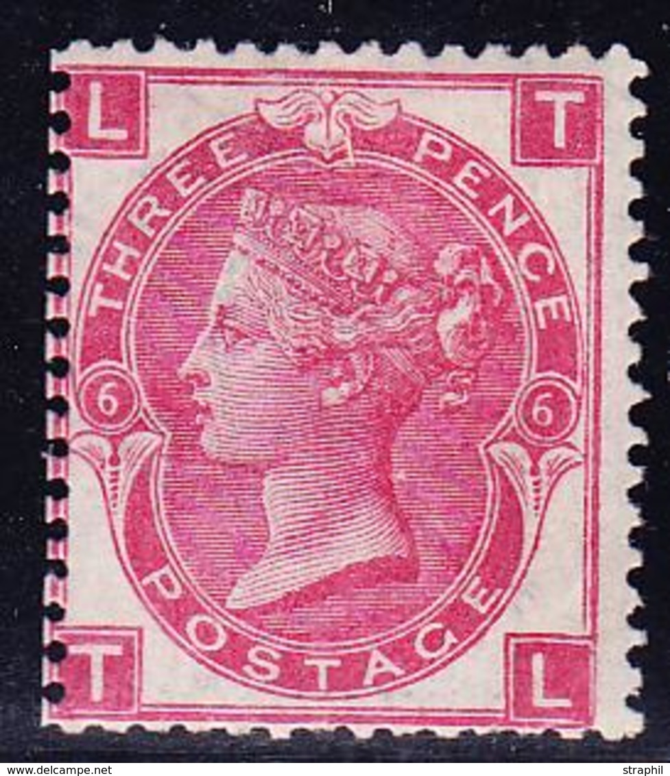 * GRANDE BRETAGNE - * - N°33 - 3p. Rose - Pl. 6 - TB - Used Stamps