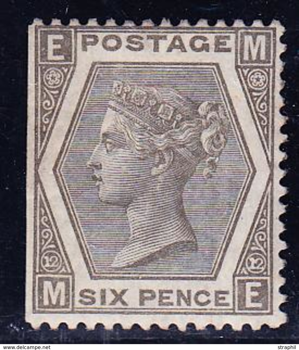 * GRANDE BRETAGNE - * - N°48 - 6p. Gris Olive - TB - Used Stamps