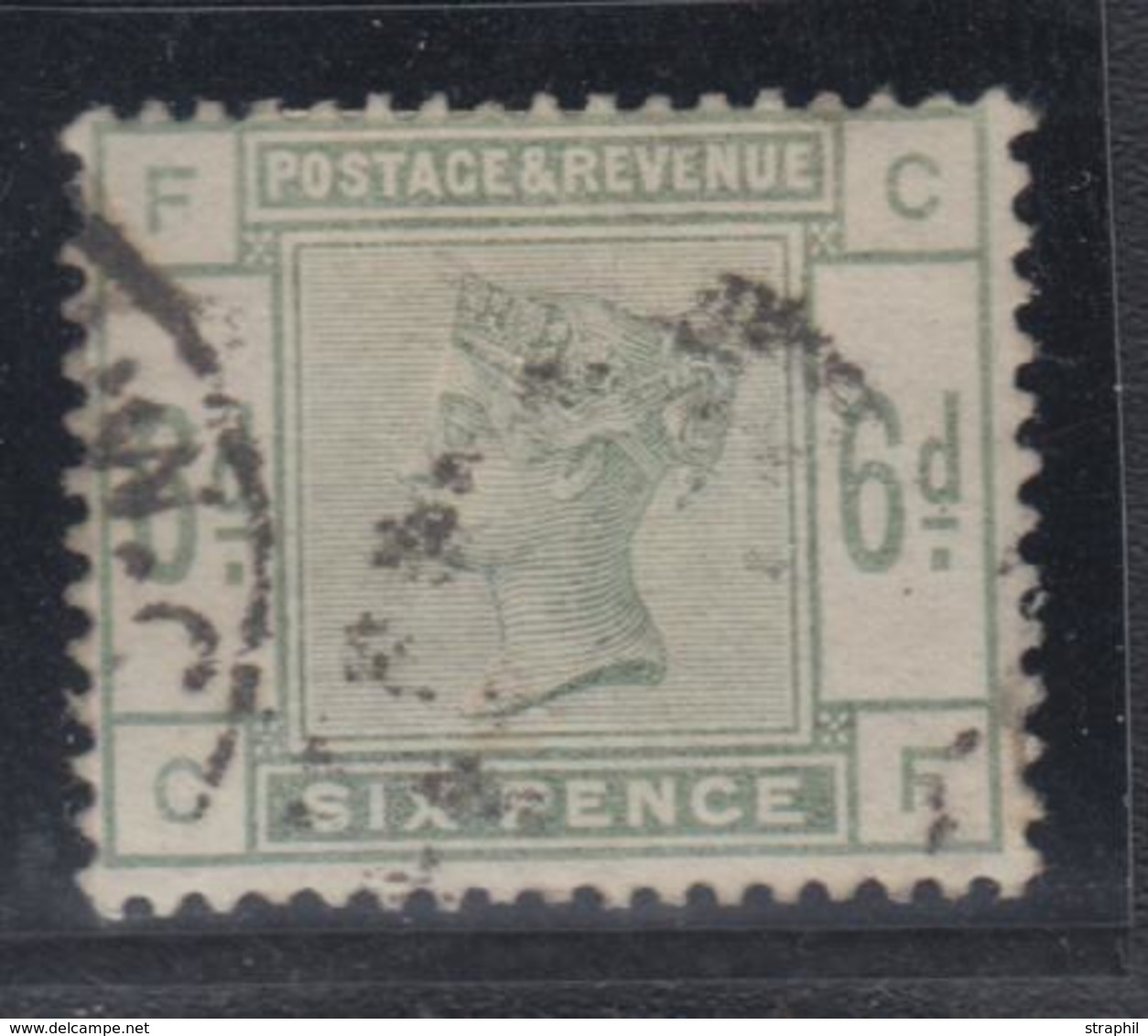 O GRANDE BRETAGNE - O - N°83 - Pl. F.C.C.F. - TB - Used Stamps