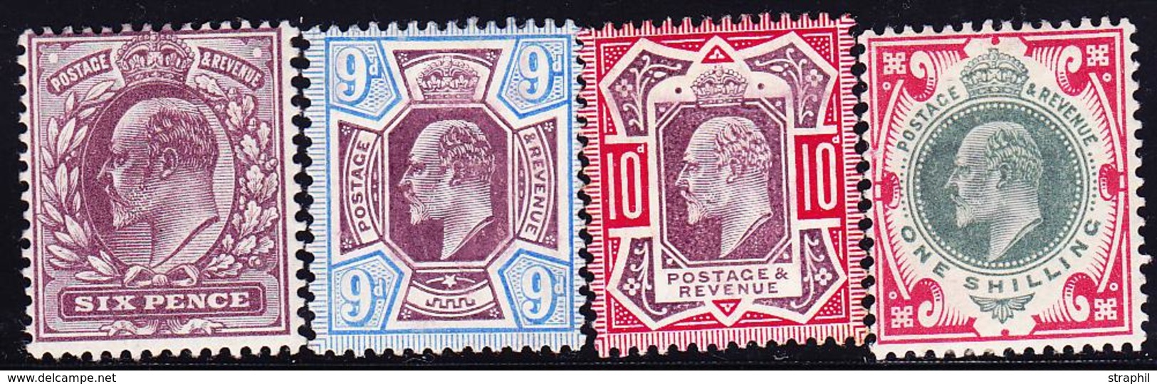 * GRANDE BRETAGNE - * - N°114/17 - TB - Used Stamps