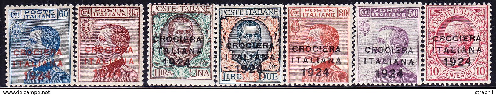 ** ROYAUME D'ITALIE - ** - N°156/62 - TB - Used