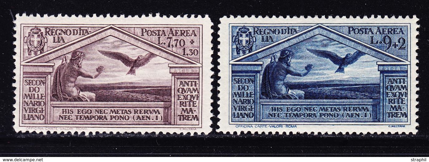 ** ITALIE - POSTE AERIENNE - ** - N°23/24 - TB - Luftpost