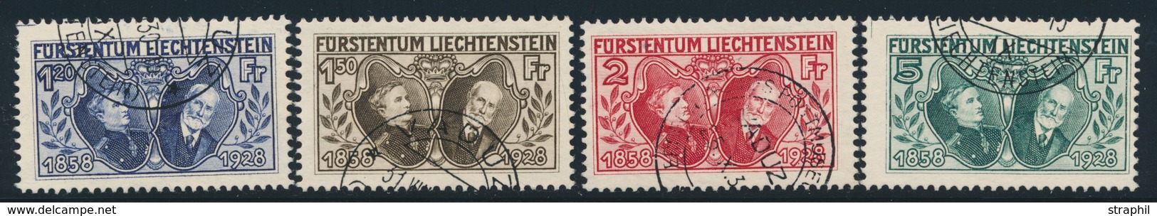 O LIECHTENSTEIN - O - N°86/89 - TB - Unused Stamps