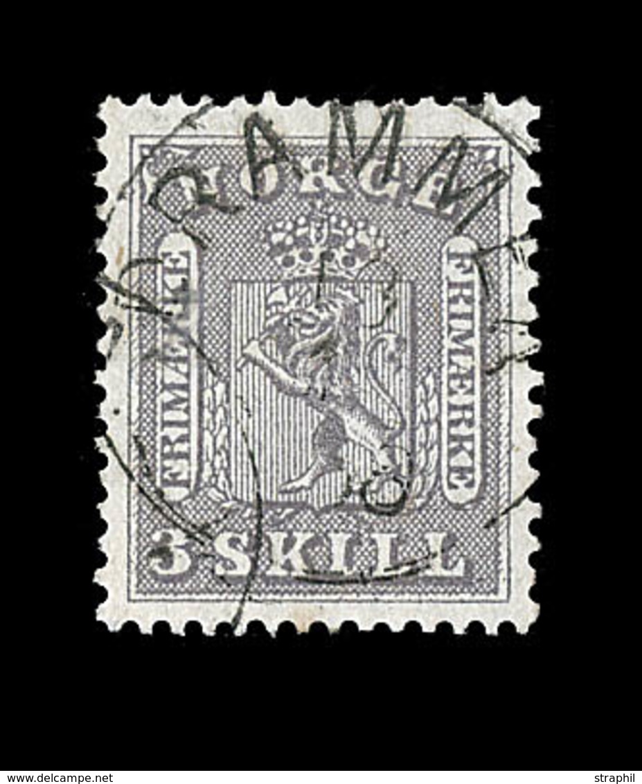 O NORVEGE - O - N°7 - Càd - Centré - TB - Used Stamps