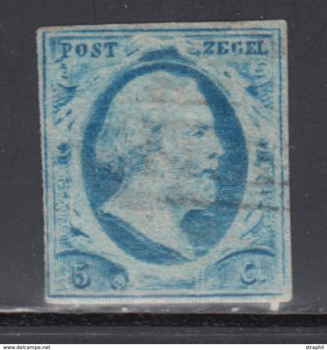 O PAYS-BAS - O - N°1 - 5c Bleu - Obl. FRANCO - TB - Used Stamps