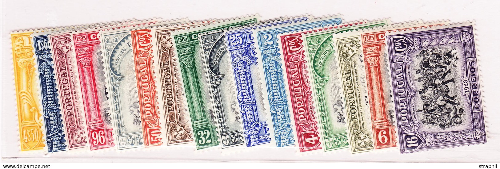 * PORTUGAL - * - N°491/506 - TB - Unused Stamps