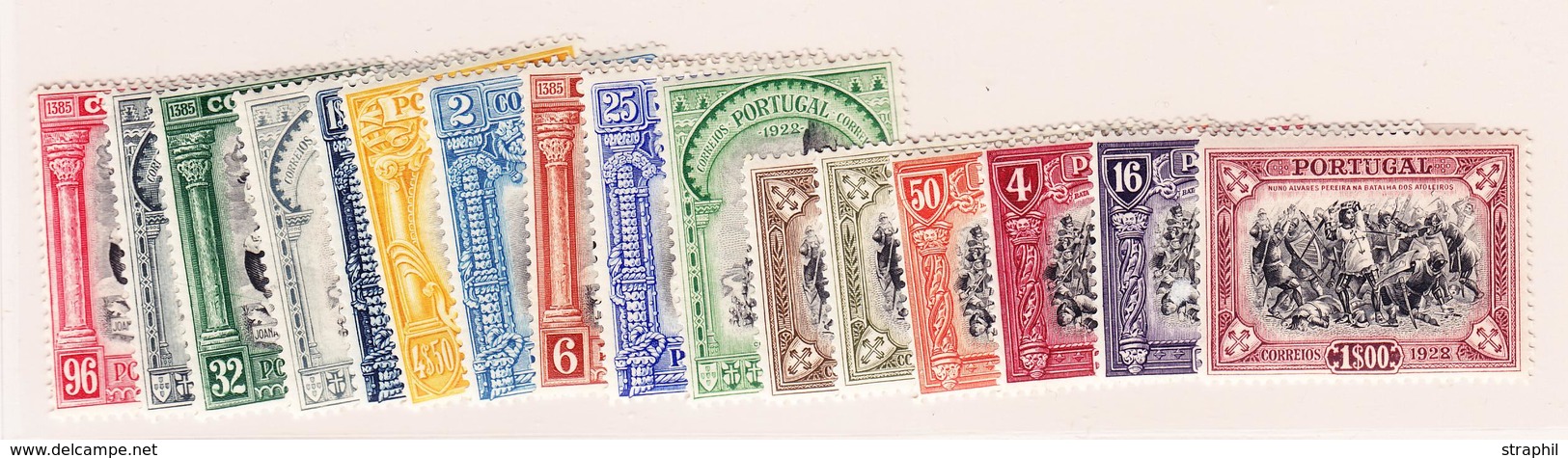 * PORTUGAL - * - N°491/506 - TB - Unused Stamps