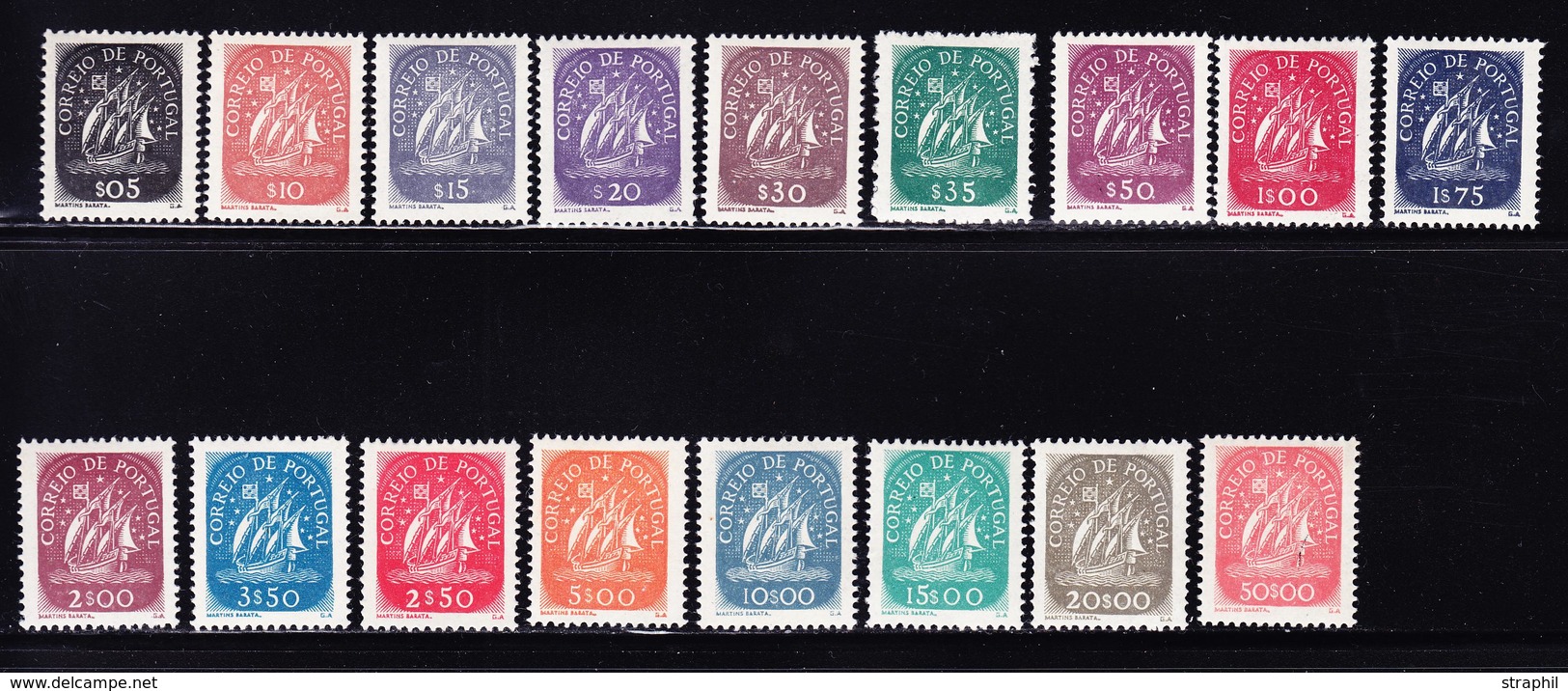 * PORTUGAL - * - N°628/44 - TB - Unused Stamps