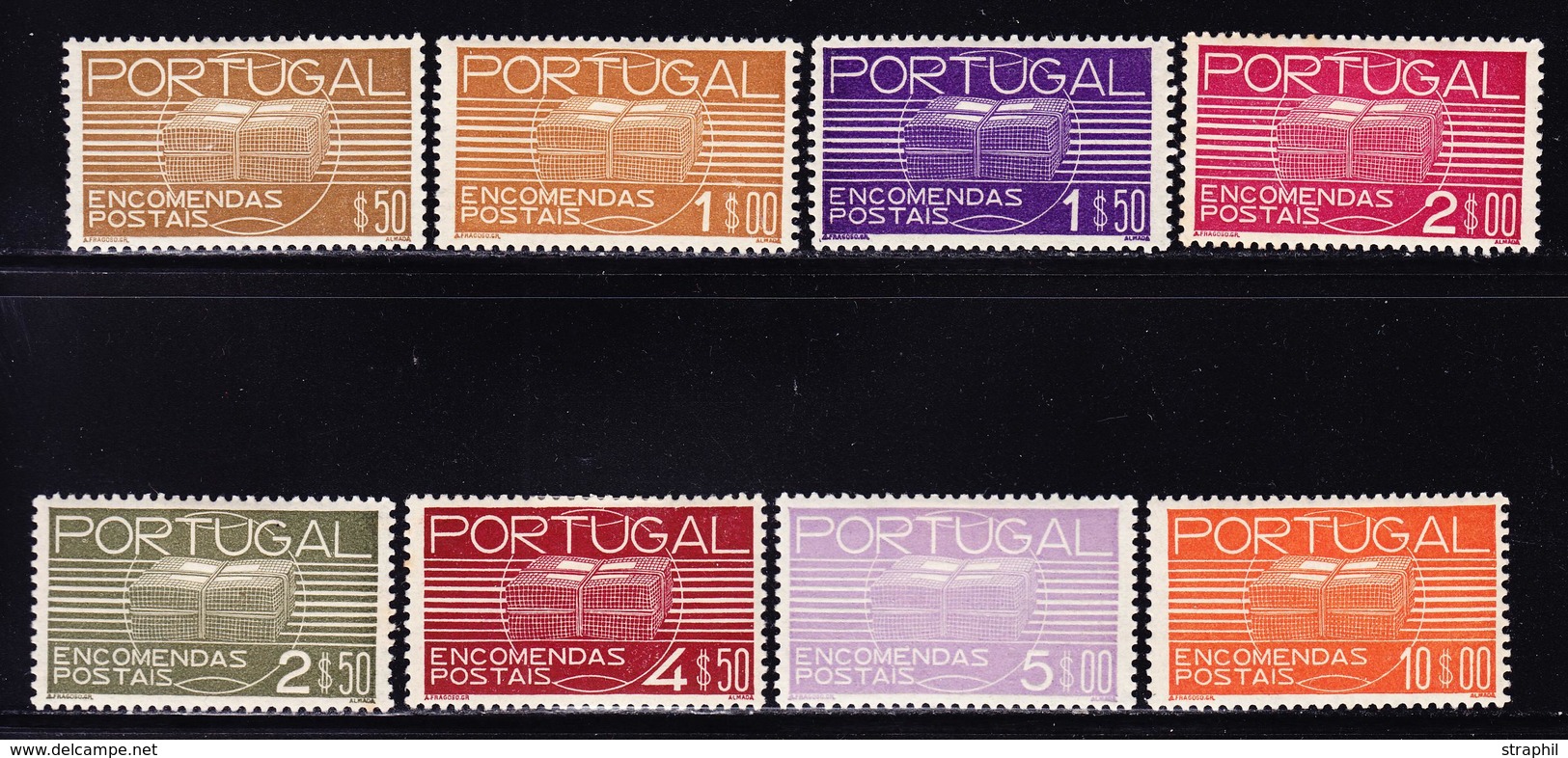 * PORTUGAL - COLIS POSTAUX - * - N°18/25 - TB - Unused Stamps