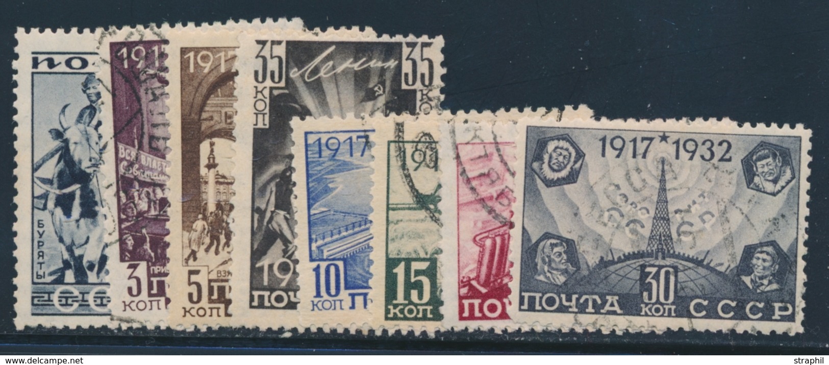 O RUSSIE - O - N°462/67 - TB - Used Stamps