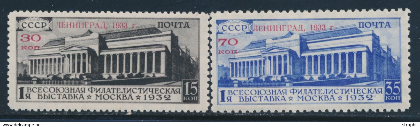 * RUSSIE - * - N°471/72 - TB - Used Stamps