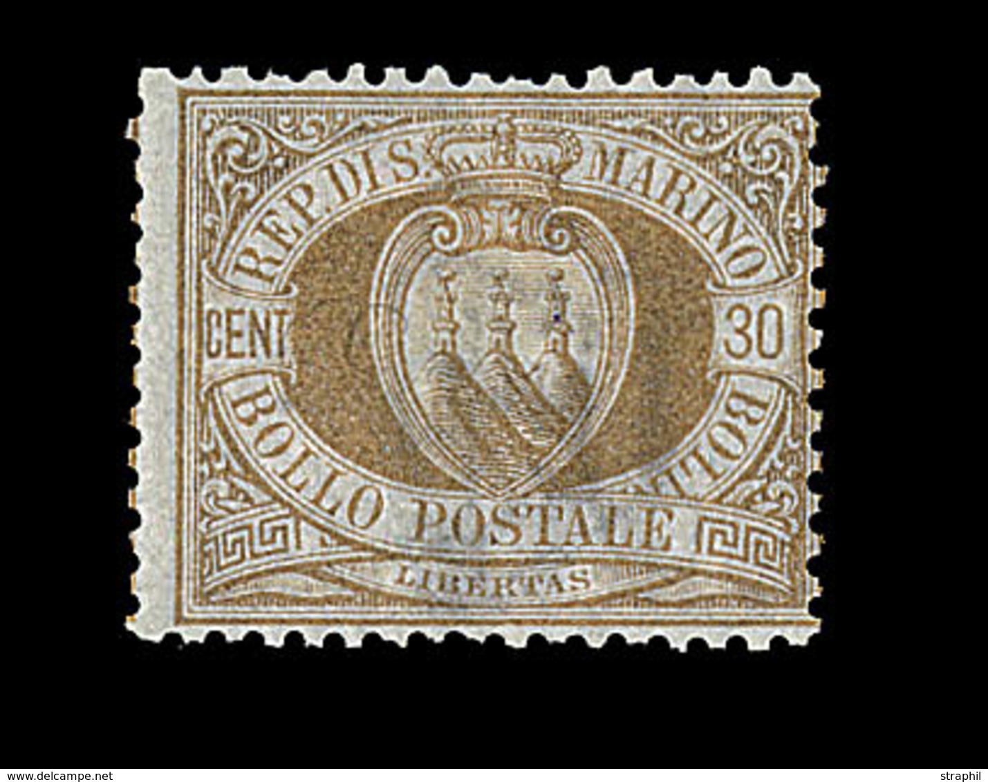 * SAINT MARIN - * - N°6 - TB - Unused Stamps