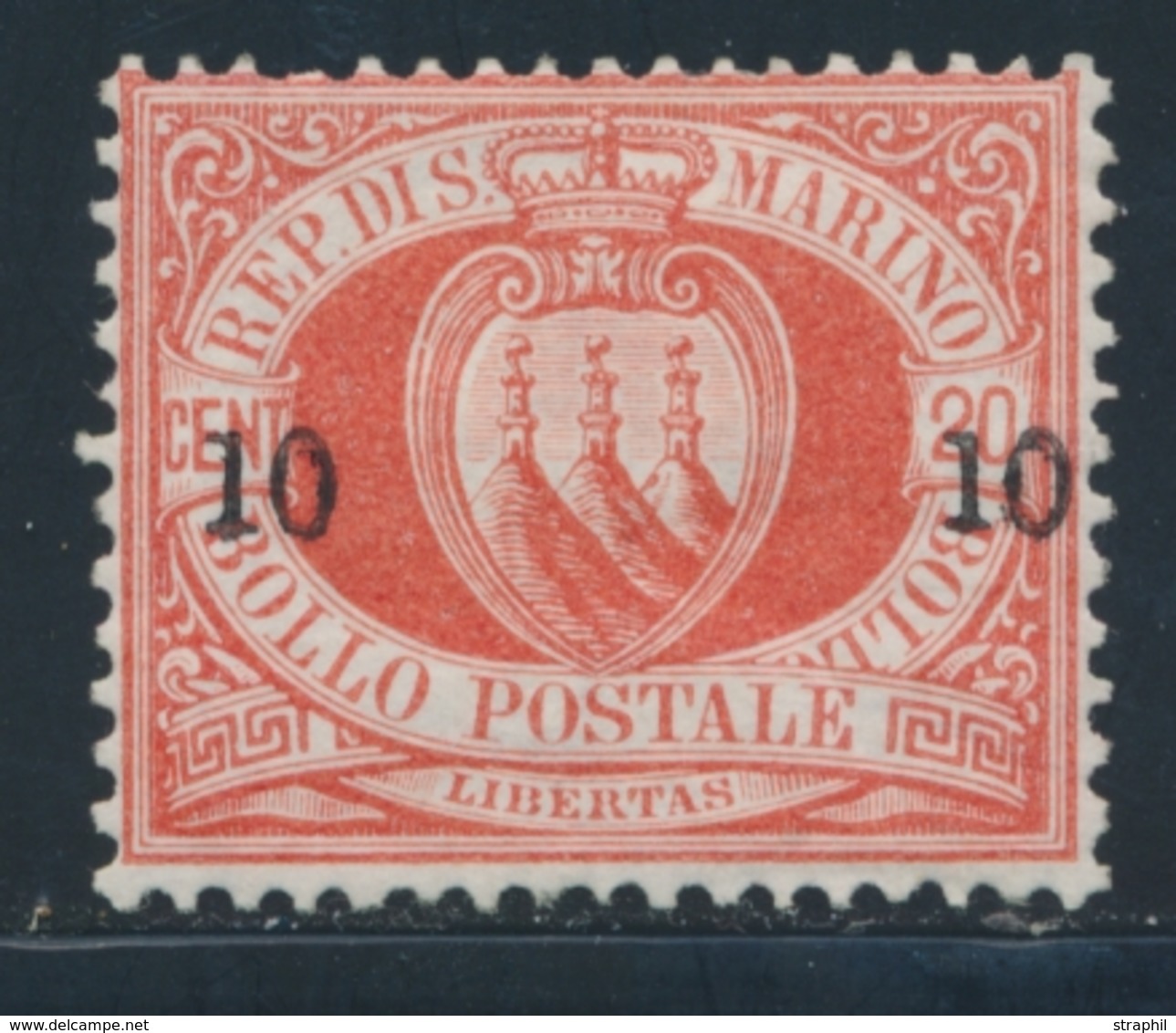 * SAINT MARIN - * - N°11 - TB - Unused Stamps