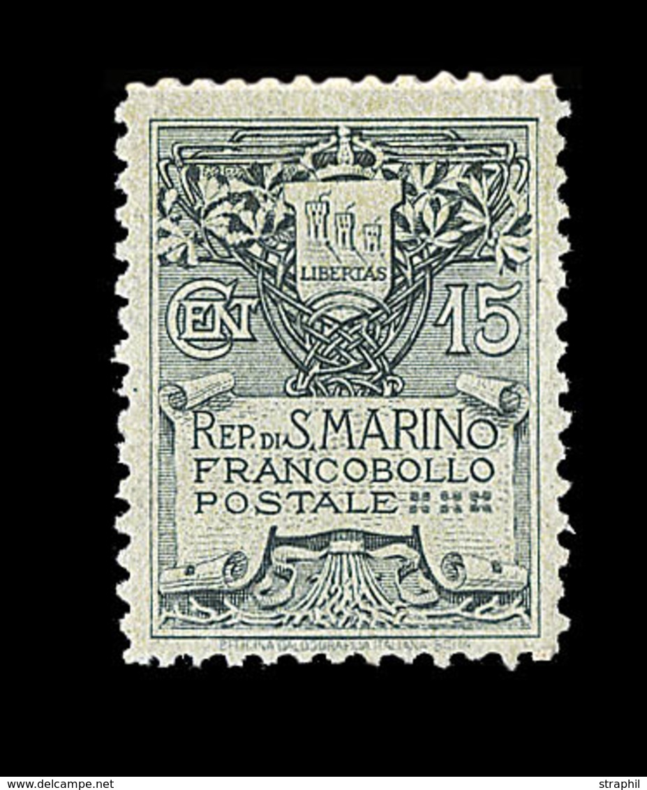 ** SAINT MARIN - ** - N°49 - 15c - TB - Ungebraucht