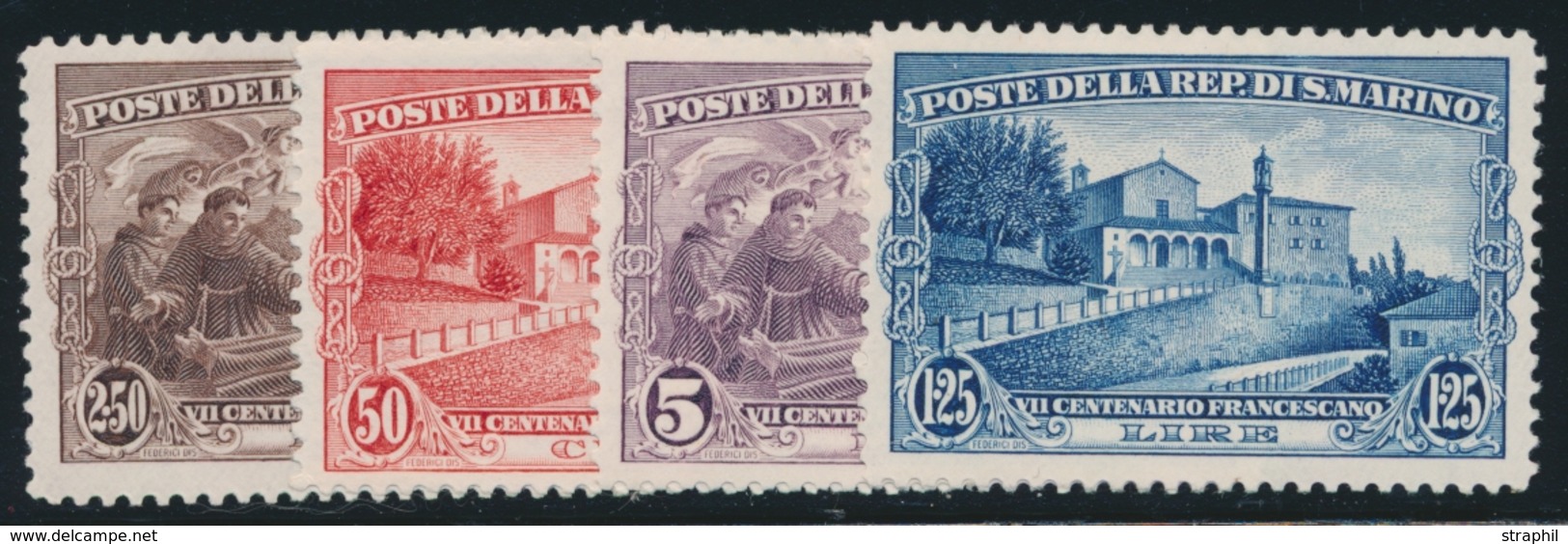 * SAINT MARIN - * - N°137/40 - TB - Unused Stamps