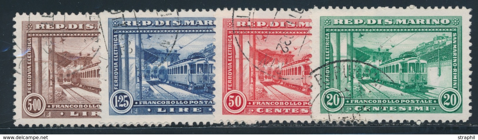O SAINT MARIN - O - N°164/67 - TB - Unused Stamps