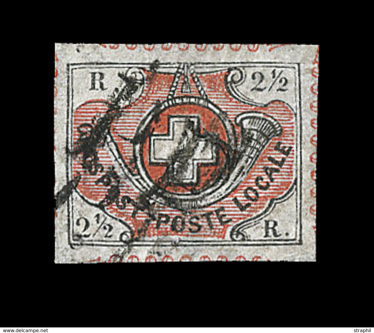 O SUISSE - O - N°11 - Margé - Réparé - PP - Bel Asp. - 1843-1852 Federal & Cantonal Stamps