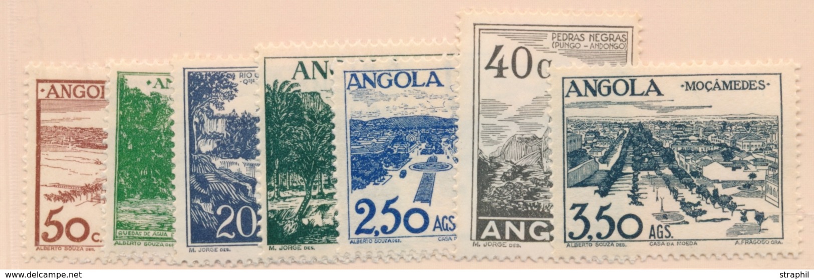 ** ANGOLA - ** - N°313/19 - 7 Valeurs - TB - Angola