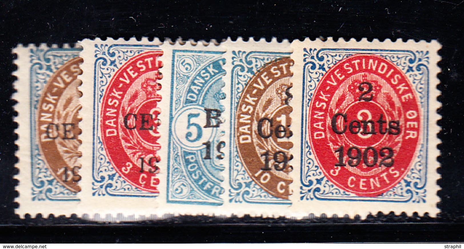 * ANTILLES DANOISES - * - N°20/23 - 4 Valeurs - TB - Denmark (West Indies)