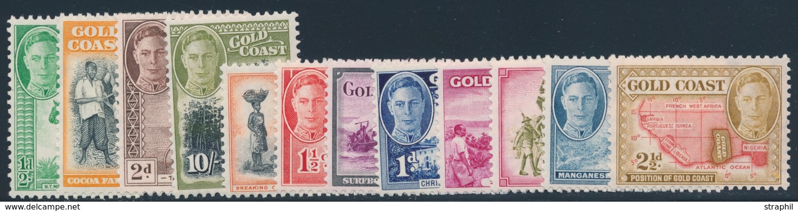 ** COTE DE L'OR - ** - N°128/39 - Les 12 Val - TB - Goldküste (...-1957)