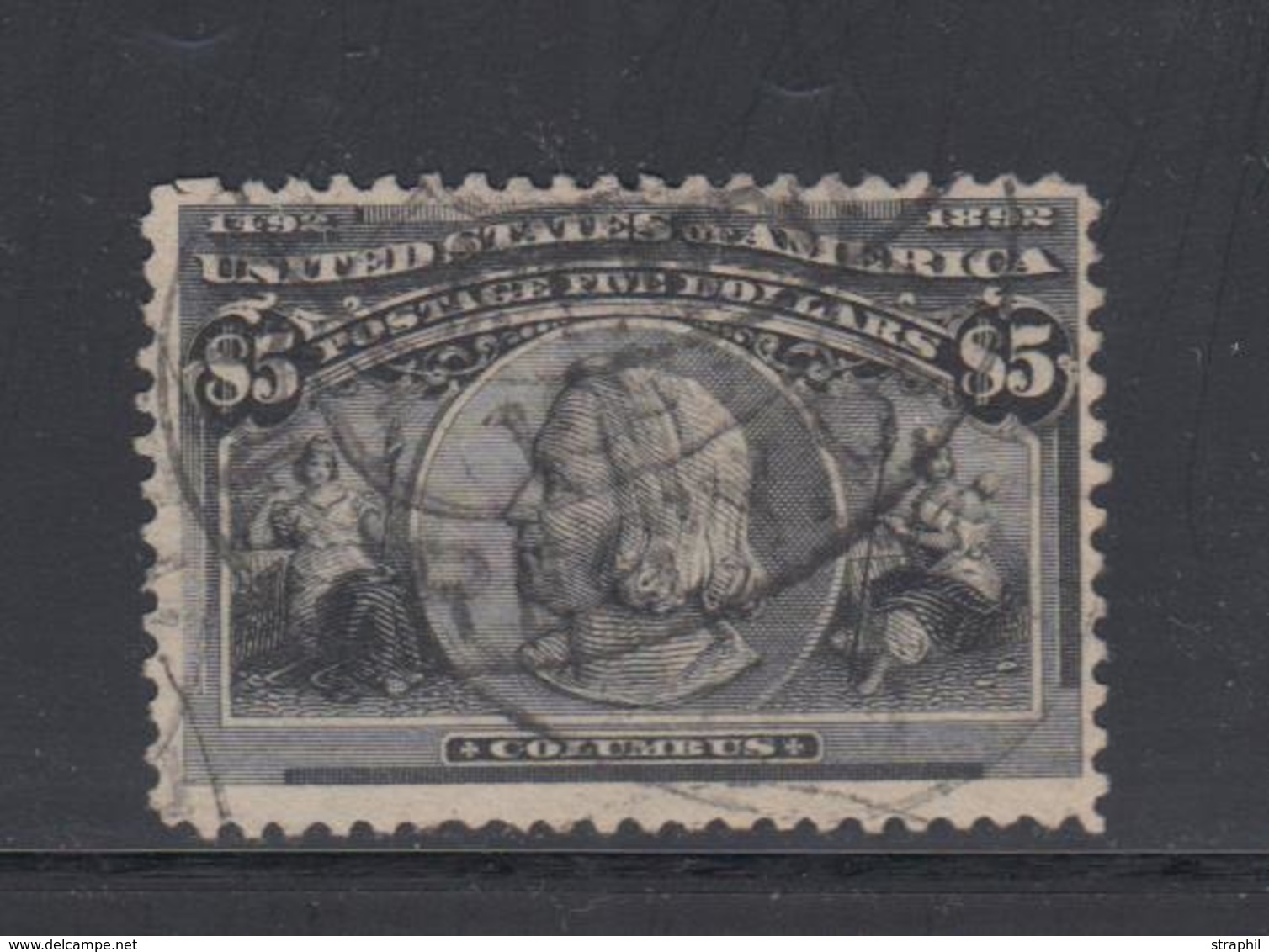 O ETATS-UNIS - O - N°96 - 5$ - Rare - TB - Briefe U. Dokumente