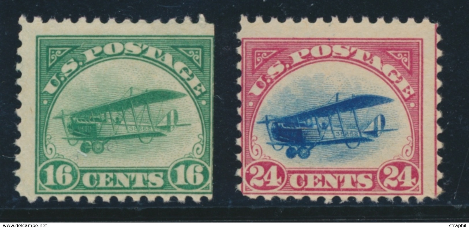 ** ETATS-UNIS - POSTE AERIENNE - ** - N°2/3 - TB - 1b. 1918-1940 Ungebraucht