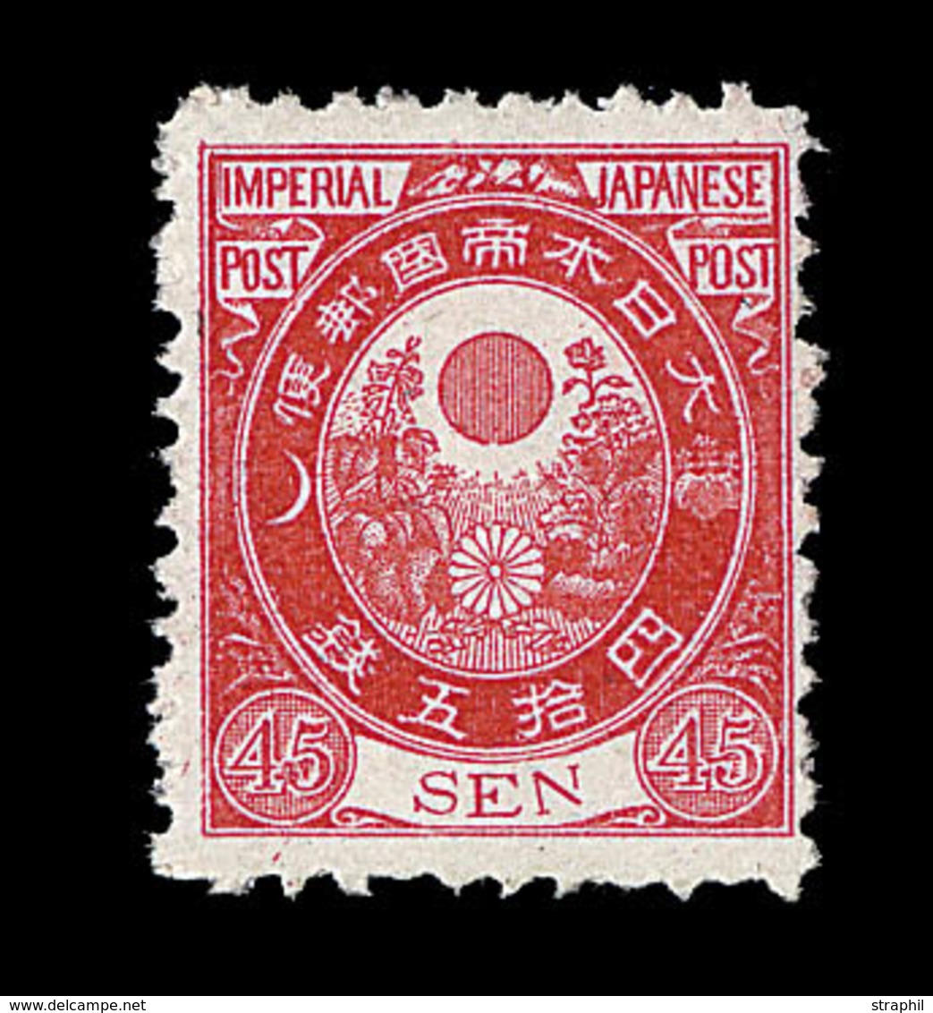 (*) JAPON - (*) - N°59 - 45s. Rouge - TB - Other & Unclassified