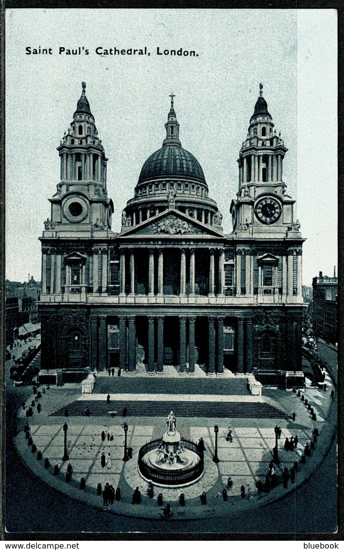 Ref 1295 - 1932 Postcard - Saint Paul's Cathedral - London - St. Paul's Cathedral