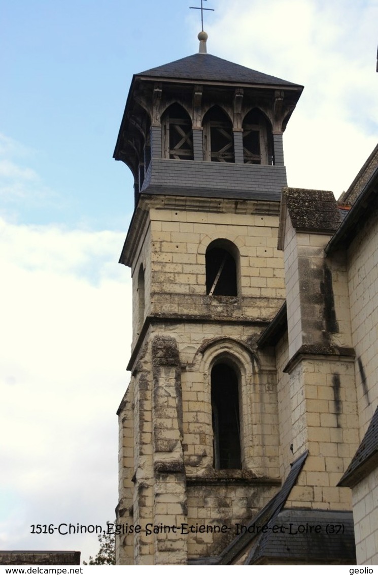 Chinon (37)- Eglise Saint-Etienne (Edition à Tirage Limité) - Chinon