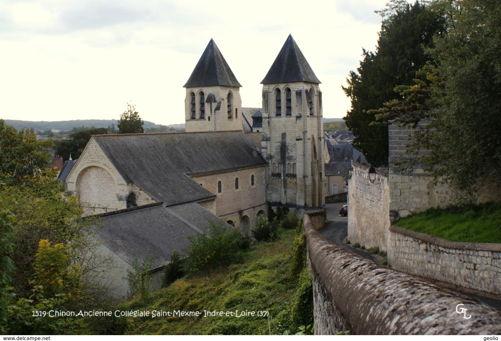 Chinon (37)- Collégiale Saint-Mexme (Edition à Tirage Limité) - Chinon